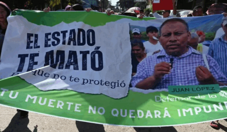Honduras activa la campaña “Justicia para Juan López” a 11 meses de su asesinato