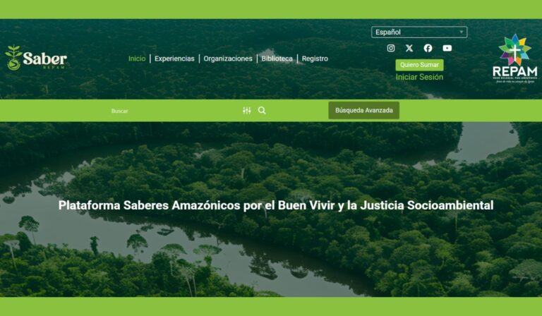 Nace la Plataforma Saber Repam que visibiliza la esperanza viva de los pueblos amazónicos