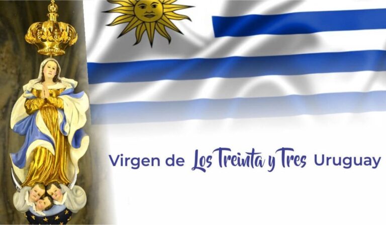 Uruguay celebra bicentenario con peregrinación mariana de la Virgen de los Treinta y Tres