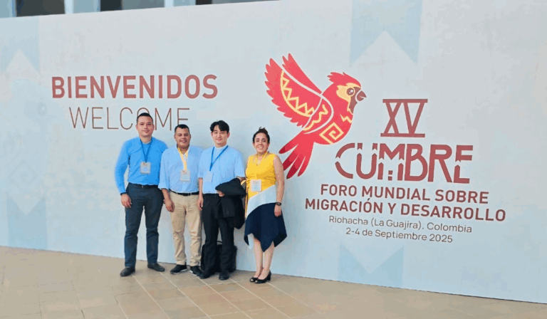 Red Clamor participa en la XV Cumbre del Foro Mundial de Migración en Colombia