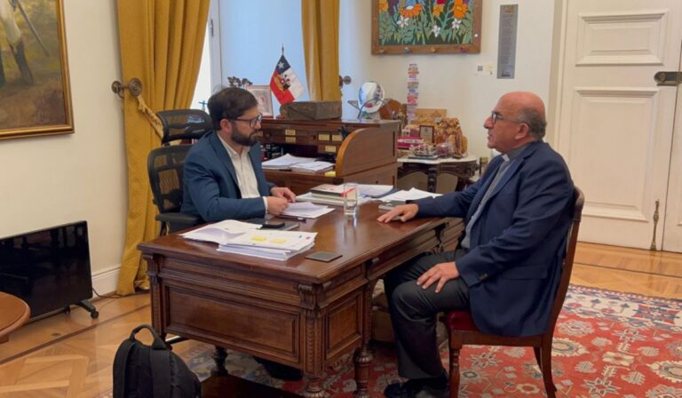 Cardenal Fernando Chomali se reúne con el Presidente Gabriel Boric: “Fue un encuentro grato, franco y esperanzador”