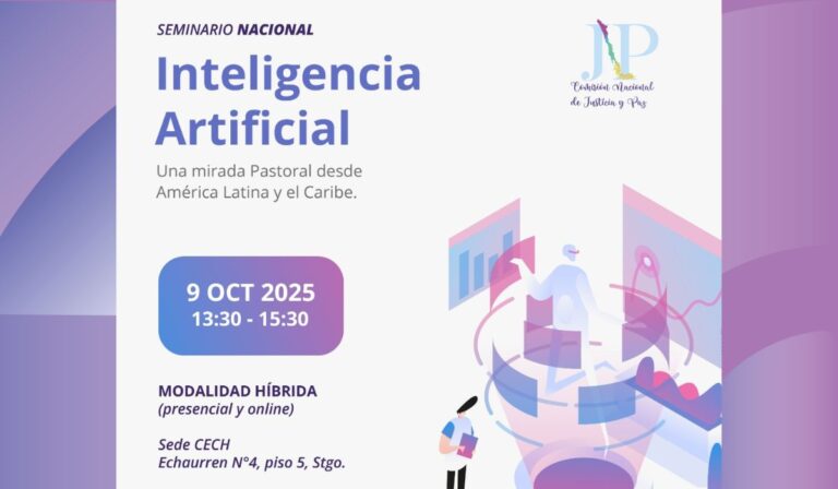 “La Inteligencia Artificial es un signo de los tiempos”, Comisión Justicia y Paz de Chile convoca a un seminario con mirada pastoral