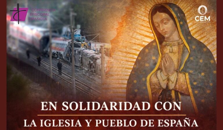 La Iglesia en México se une al dolor de España tras la tragedia ferroviaria y eleva un mensaje de fe y esperanza