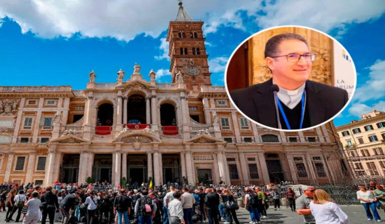 Obispo colombiano asume cargo clave en Santa María la Mayor, uno de los templos más emblemáticos de Roma
