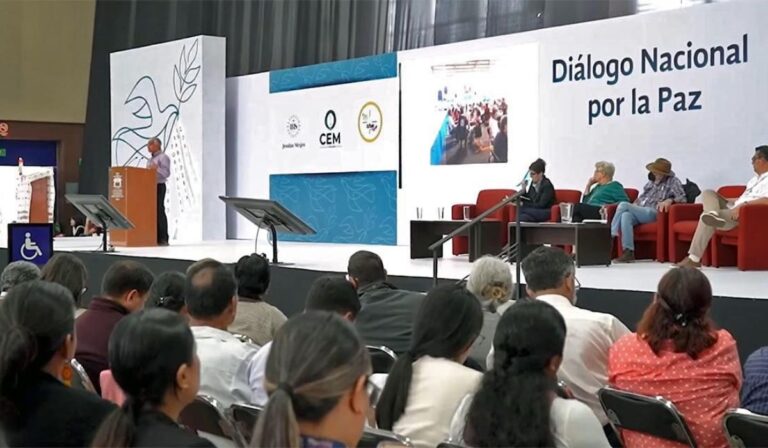 Segundo Diálogo Nacional por la Paz: «México no está condenado a la violencia»