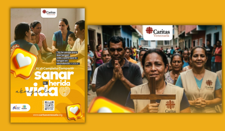“Sanar la herida, abrazar la vida”: Cáritas Venezuela inicia su Campaña Compartir 2026 con una ruta de sanación integral