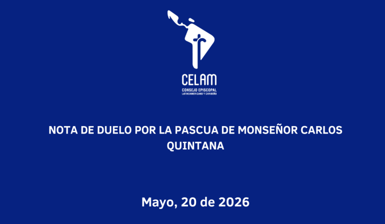 Nota de duelo por la Pascua de Monseñor Carlos Quintana Puerta